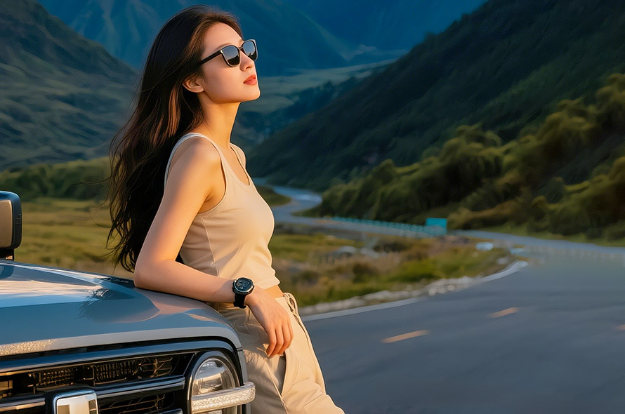川藏线租车自驾游大概多少钱一天？;川藏线美女图片.jpg